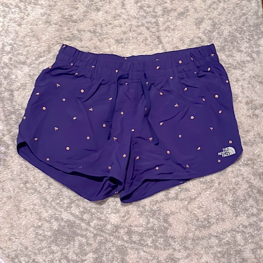 Super Cute purple North Face shorts